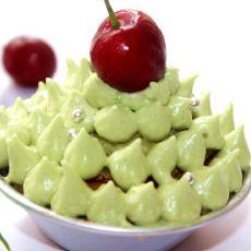 蜂蜜抹茶樱桃蛋糕