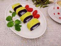 紫薯山药鸡蛋卷的做法步骤8