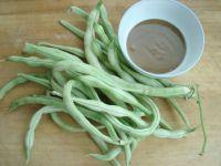 麻酱豆角的做法步骤1