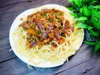 肉末茄子凉拌意面的做法步骤21