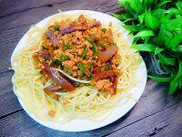 肉末茄子凉拌意面的做法步骤22