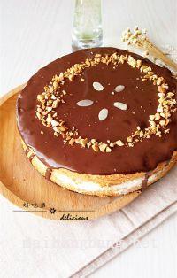 巧克力淋面蛋糕的做法步骤20