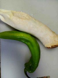 尖椒炒杏鲍菇的做法步骤1