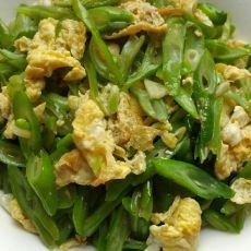 鸡蛋炒豆角