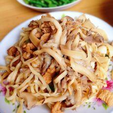 平菇焖面