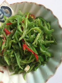 炒青椒的做法步骤9