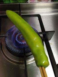 烤辣椒拌茄子的做法步骤4