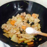 小炒冬瓜肉片的做法步骤8