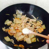 小炒冬瓜肉片的做法步骤9