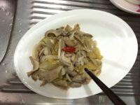 咸菜炒肚片的做法步骤13