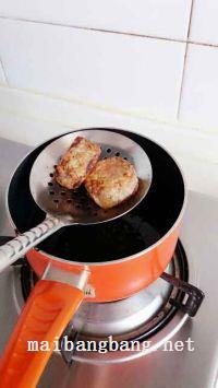 绿豆夹心小炸饼的做法步骤8