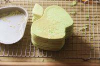 菠菜牛油果蛋糕的做法步骤12