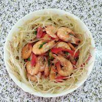 银芽鲜虾的做法步骤8