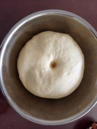 肉松花朵面包的做法步骤5