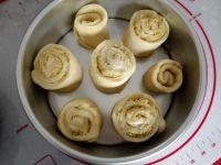 肉松花朵面包的做法步骤9