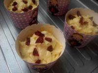 蔓越莓玛芬蛋糕的做法步骤7