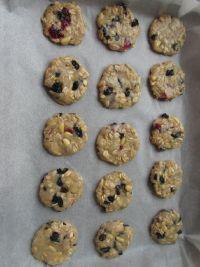 玫瑰燕麦松子饼干的做法步骤11