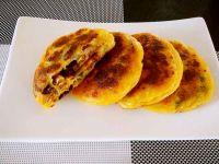 红薯蜜豆饼的做法步骤8