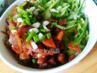 茄丁拌面的做法步骤6