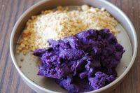 紫薯花生仁馅面包的做法步骤1