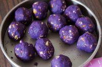 紫薯花生仁馅面包的做法步骤2