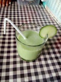 黄瓜奶昔的做法步骤6