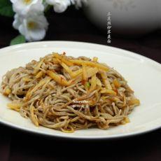 土豆丝炒荞麦面