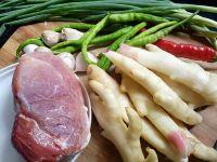 仔姜肉丝的做法步骤1