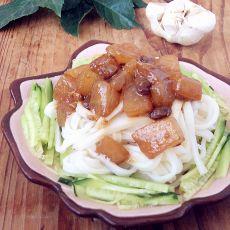 冬瓜黄豆酱拌面
