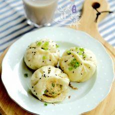 豇豆猪肉生煎包