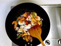 酱爆大虾墨斗鱼的做法步骤8