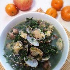 荠菜蛤蜊汤
