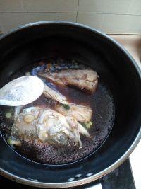 烧鱼头的做法步骤8