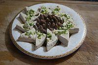 臭豆腐蒸鸡心的做法步骤9