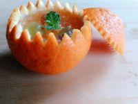 橙子西米盅的做法步骤10