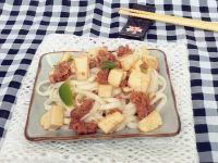 肉末豆腐拌面的做法步骤10