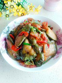 油渣烧青茄的做法步骤10