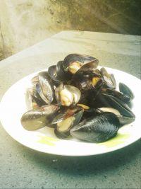 炒黑蛤蜊的做法步骤6