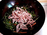 气豆角炒肚丝的做法步骤6