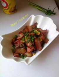 炒三湘腊肉的做法步骤5