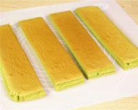 抹茶蛋糕夹心面包的做法步骤10