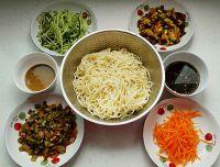 荤素两吃的麻酱拌凉面的做法步骤9