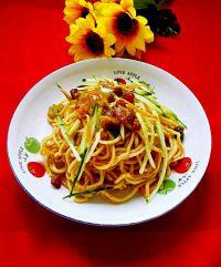 荤素两吃的麻酱拌凉面的做法步骤11