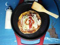 培根烤肠手抓饼的做法步骤13