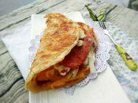 培根烤肠手抓饼的做法步骤16