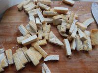 花菜炒豆腐的做法步骤4