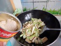 花菜炒豆腐的做法步骤12