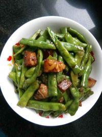 豆角炖肉的做法步骤7