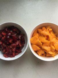 蓝莓爱心蛋糕的做法步骤4