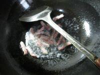 简单的早餐~~~~~~咸肉小白菜波纹面的做法步骤2